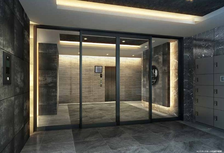 ソルテラスOSAKAJO　ESTのエントランス