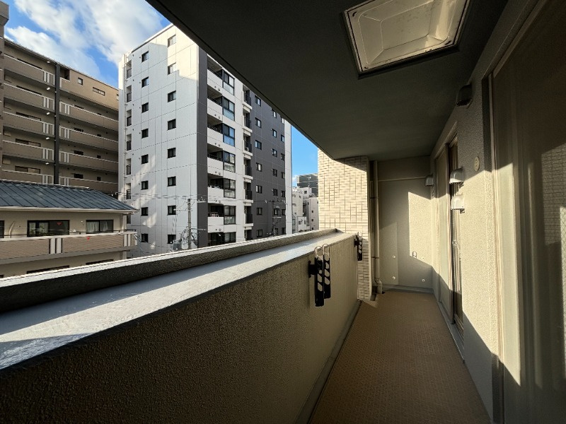 メゾン油小路のバルコニー