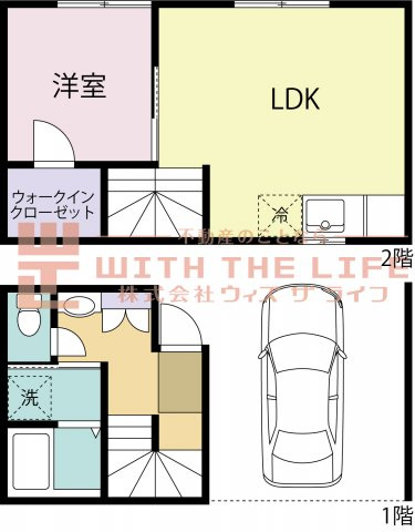 GARAGE HOUSE La Dice【キャッシュバック対象】の間取り