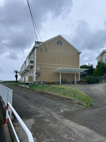千葉県館山市　一棟アパートの外観