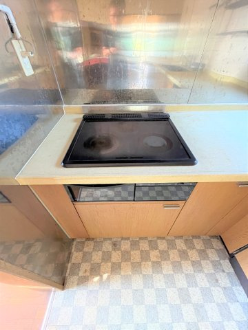 【キッチン】 | 恩田小学校に通える中古住宅平家　宇部市恩田町２丁目 | IHです