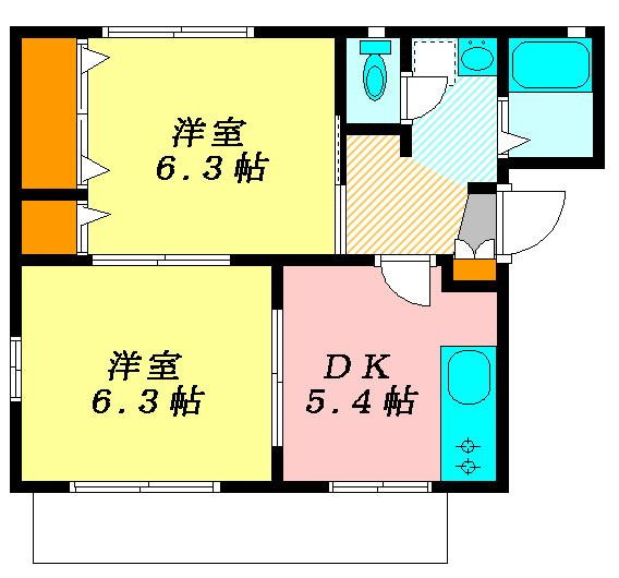 サンエクスピアハイツの間取り