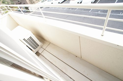 サンエクスピアハイツのバルコニー