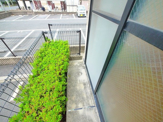 レオパレスコスモのバルコニー