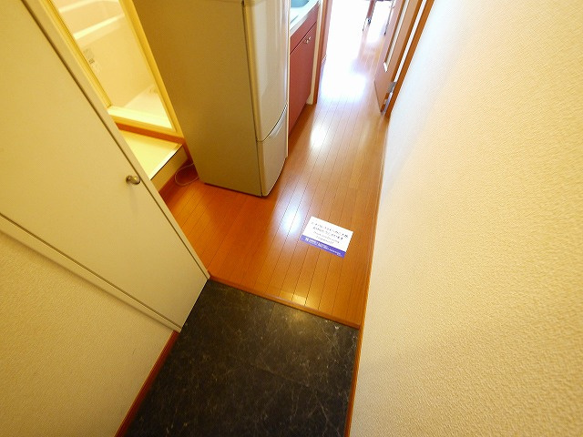 レオパレスコスモの玄関