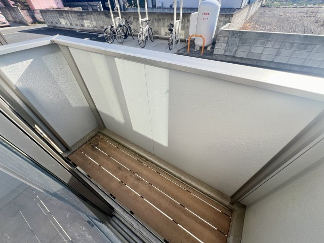 プルミエール下小塙のバルコニー