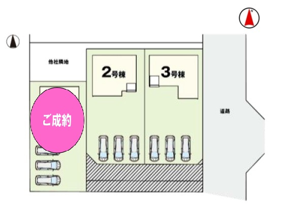 【新築戸建】北群馬郡吉岡町9期の区画図|■区画