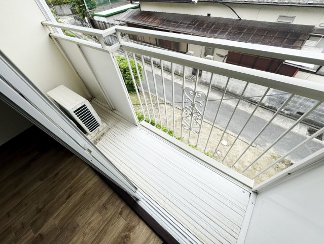 メゾンドアキのバルコニー