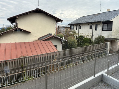 【その他】 | 大津市錦織1丁目7付近　新築戸建 | 2025年12月撮影、窓からの見た目