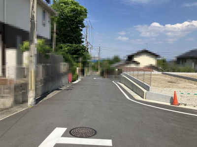 【前面道路含む現地写真】 | 大津市錦織1丁目7付近　新築戸建 | 2025年06月　撮影