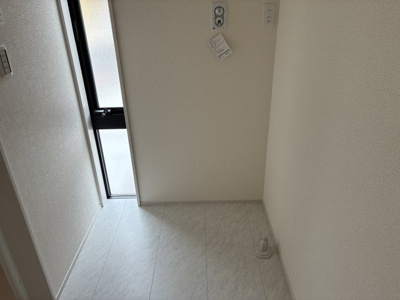 【脱衣所】 | 大津市錦織1丁目7付近　新築戸建 | 洗濯機用スペース