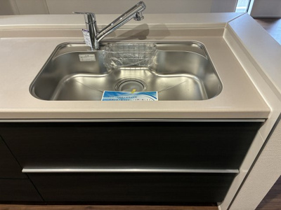 【キッチン】 | 大津市錦織1丁目7付近　新築戸建 | 2025年12月撮影、キッチンシンク