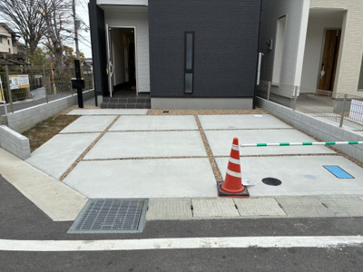 【駐車場】 | 大津市錦織1丁目7付近　新築戸建 | 2025年12月撮影