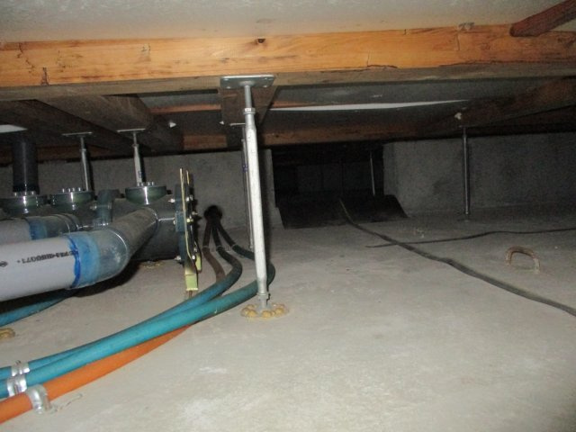 西区池田2丁目のその他|床下はベタ基礎ですシロアリ調査後、防蟻工事を行いました。シロアリ業者の５年（施工日より）保証あり。