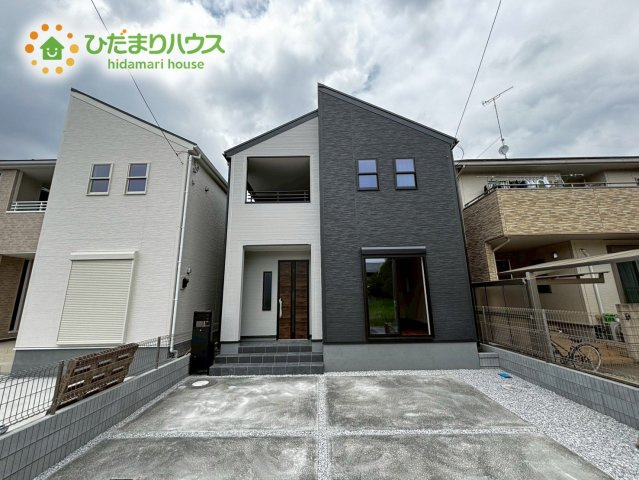 熊谷市末広第4　新築一戸建て　リーブルガーデン　03の外観|スーパー、ドラックストア徒歩10分圏内でお買い物に便利な立地です(^^)/