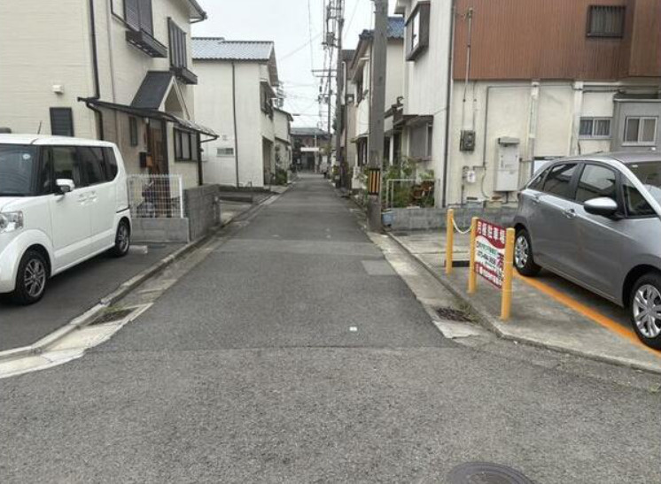 和歌山市　太田4丁目　住宅用地の前面道路含む現地写真
