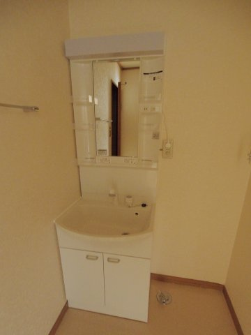 シャトル緑井の洗面所