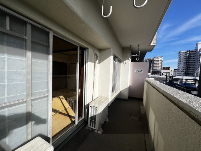 ニューライフ久留米2　401のバルコニー|バルコニーも広いです♪