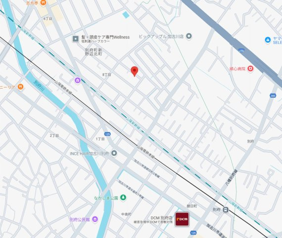 加古川市別府町新野辺北町8丁目　中古戸建の地図