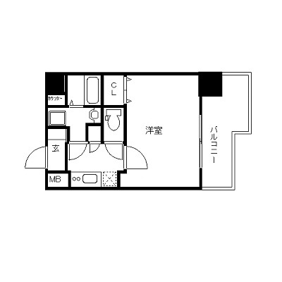 プレサンス丸の内雅風の間取り