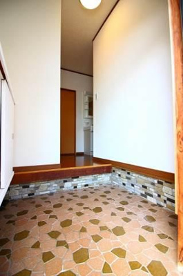 【玄関】 | 鹿毛貸家