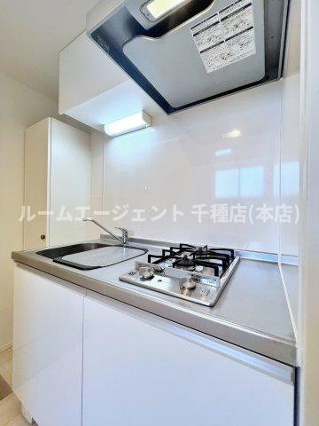 ハーモニーテラス平安通Ⅱのキッチン