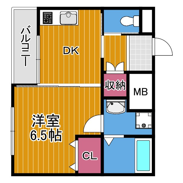 Liberty大井の間取り