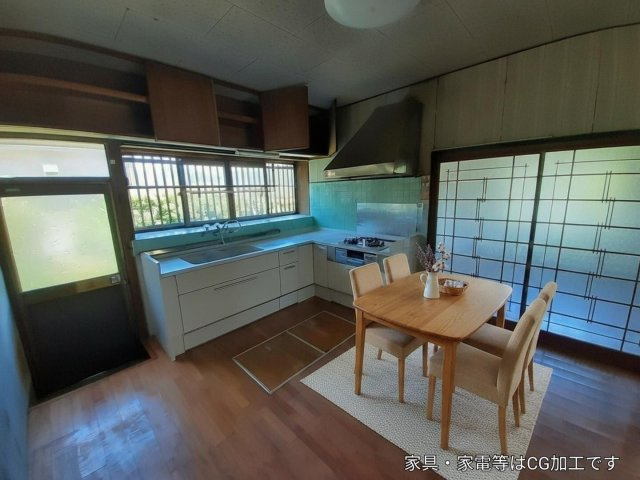 宇城市小川町北新田の中古一戸建のキッチン|AI家具