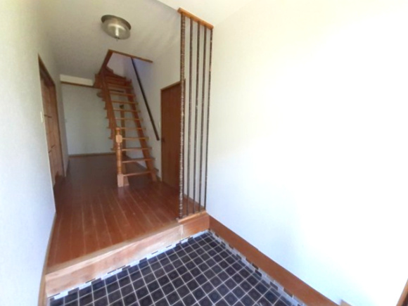 宇城市小川町北新田の中古一戸建の玄関