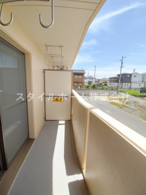 【バルコニー】 | プログレス | 広々としたバルコニーです