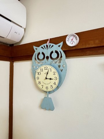 ☆お部屋に時計も完備☆（残置物）