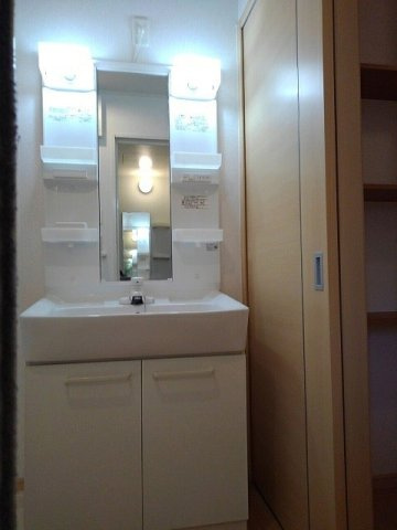 ランドヒルズＤの洗面所