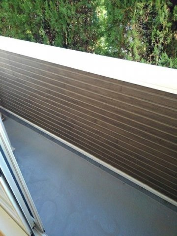 ランドヒルズＤのバルコニー