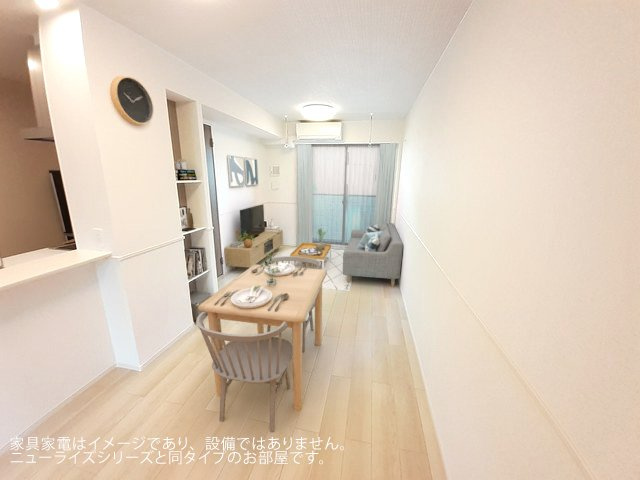 メゾンド瀬高　Ｃの居間・リビング|おしゃれな居間です