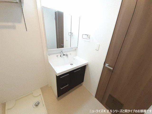 メゾンド瀬高　Ｃの洗面所|洗面所です