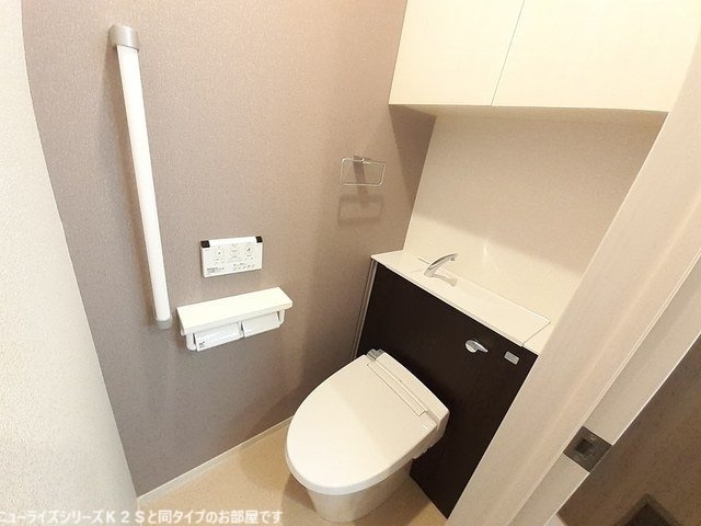 メゾンド瀬高　Ａのトイレ|コンパクトで使いやすいトイレです