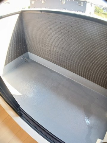 フローラ手鎌　Ⅱのバルコニー|バルコニー付きです