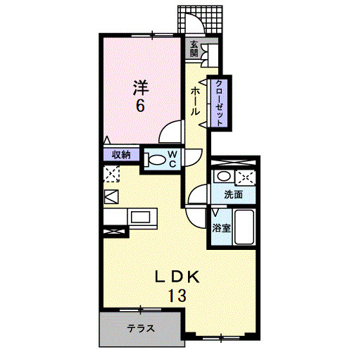 フォレストヒルズⅡの間取り