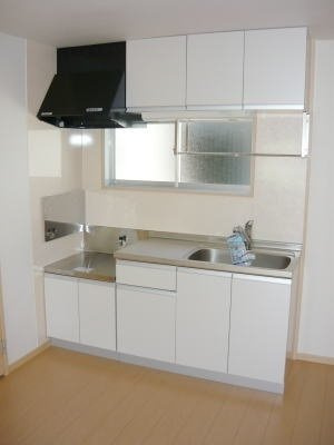 グリーンハイツ塚崎Ａのキッチン|お料理しやすいキッチンです