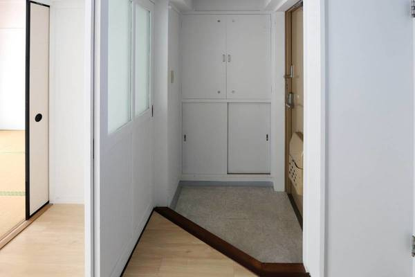 ビレッジハウス白川2号棟の玄関|ビレッジハウスの同一物件・同一タイプの間取りの写真です