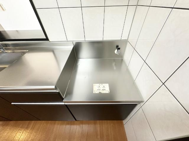 アンジュのキッチン|ガスコンロ置き場