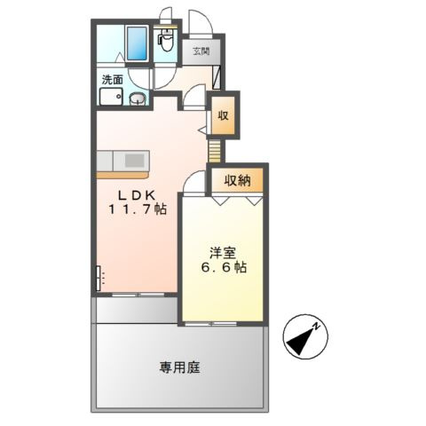 アンジュの間取り