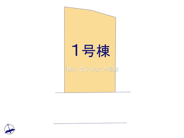 『八王子市新築戸建て』八王子市大和田町7-17-16【仲介手数料無料】　８期の区画図|～仲介手数料無料☆八王子ひなた不動産～八王子市大和田町　新築戸建て
