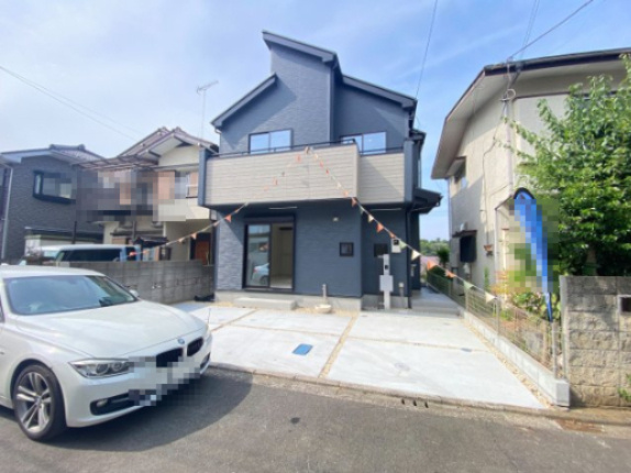 祝　成約済み　八王子市　大和田町　新築戸建て　８期の外観|～仲介手数料無料☆八王子ひなた不動産～八王子市大和田町　新築戸建て