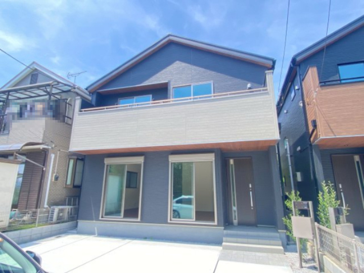 祝　成約済み　八王子市　富士見町　新築戸建ての外観|～仲介手数料無料☆八王子ひなた不動産～八王子市富士見町　新築戸建て