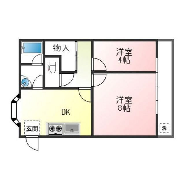 オークラパークマンションの間取り