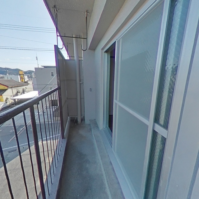 オークラパークマンションのバルコニー