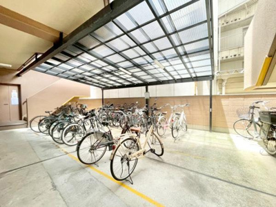 【その他共用部分】 | グランドムール堺ザビエル公園 | ゆとりのある駐輪場になってます！