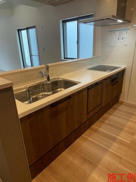 豊田市畝部東町第4　全2棟・2号棟のキッチン|施工例