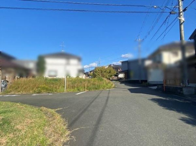 【前面道路含む現地写真】 | 伯耆町岸本　57坪